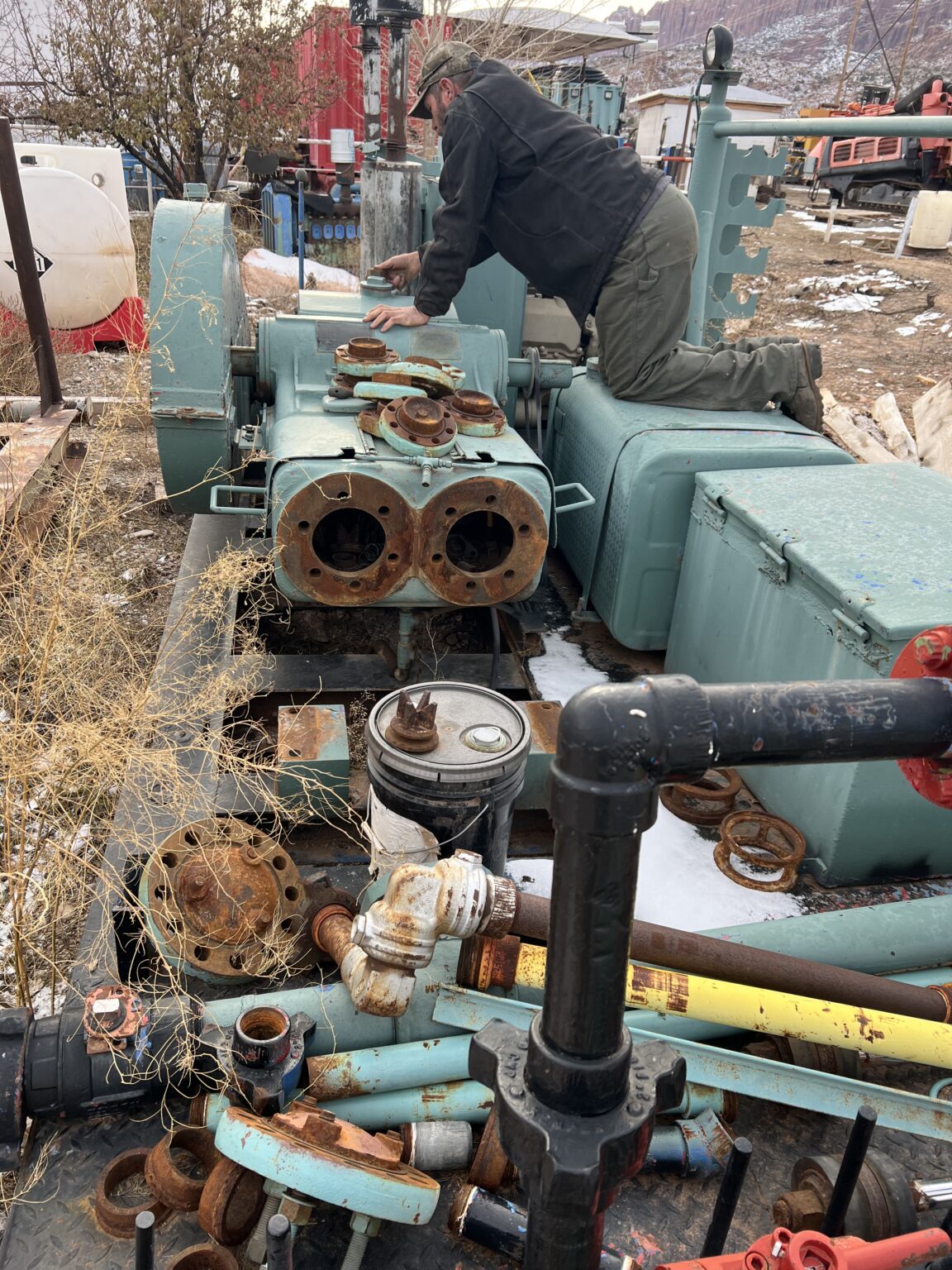 Gardner Denver 5 x 8 Duplex Pump Beeman Equipment Sales