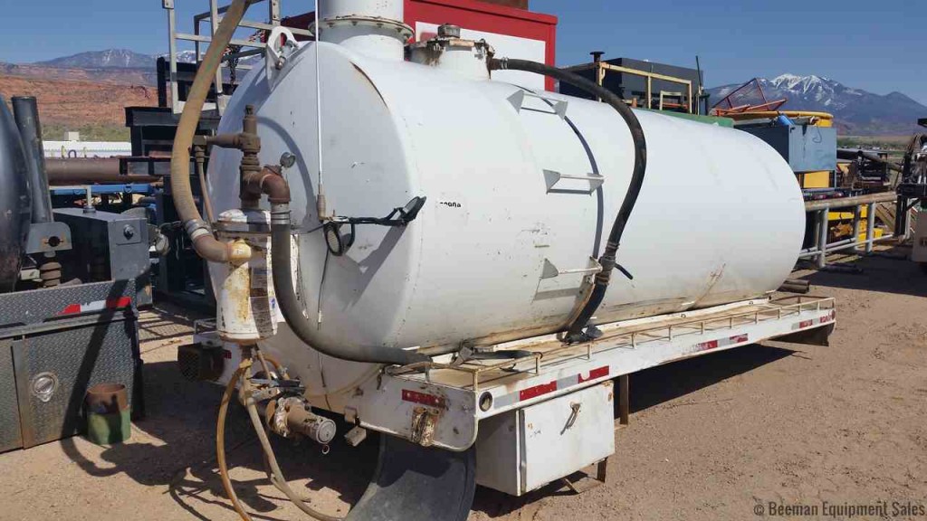 80 BBL Vacuum Tank Beeman Equipment Sales