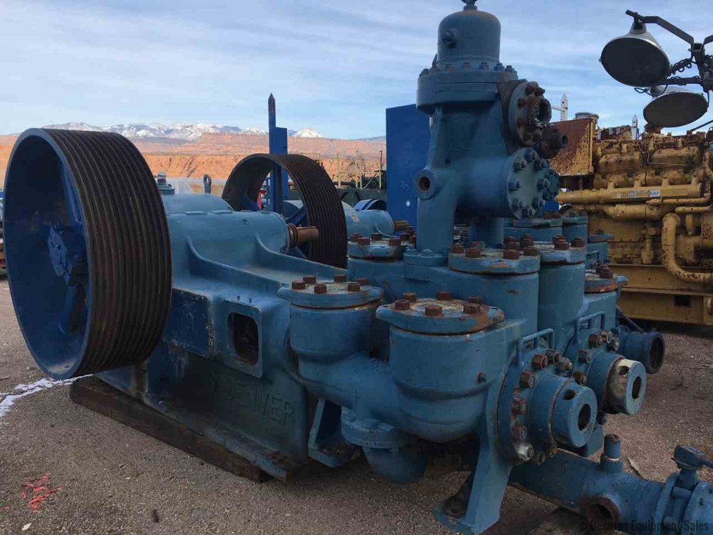 Gardner Denver 7 3/4 x 16 Duplex Mud Pump Beeman Equipment Sales