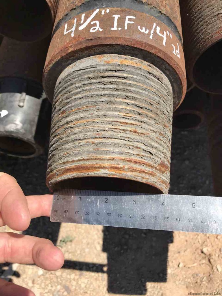 Drill Pipe 4.5″ OD x 15 / 20′ Long RNG I Beeman Equipment Sales