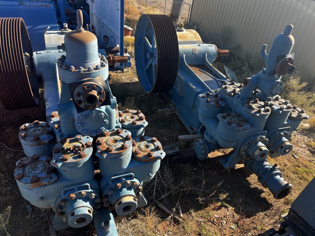 1) Gardner Denver 7 3/4 x 16 Duplex Mud Pump - Beeman Equipment Sales