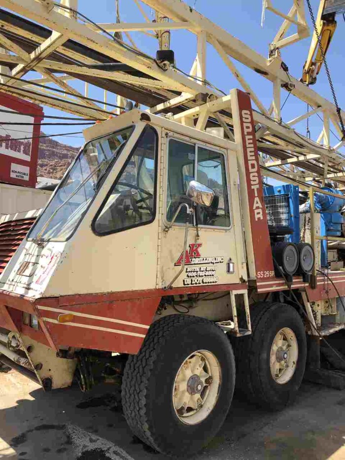 Speed Star Rig 1984 Speedstar SS-25 SP Drill Rig - Beeman Equipment Sales