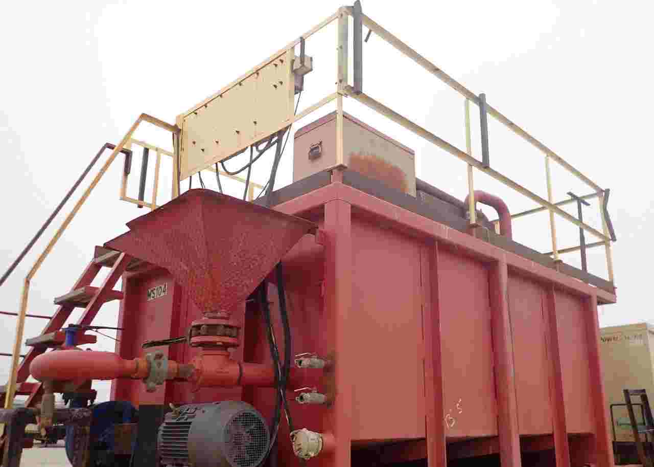 Custombuilt Double Life portable Mud Mixing System (2250 Gallon