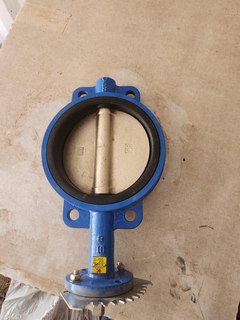 Valvola A Farfalla C&C Series 200 Diametro 8" A536 NBR - Usata In Buono Stato
