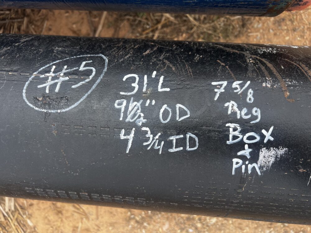 9 1/2" O.D X 31'L x 4 3/4" I.D Drill Collars - Image 4