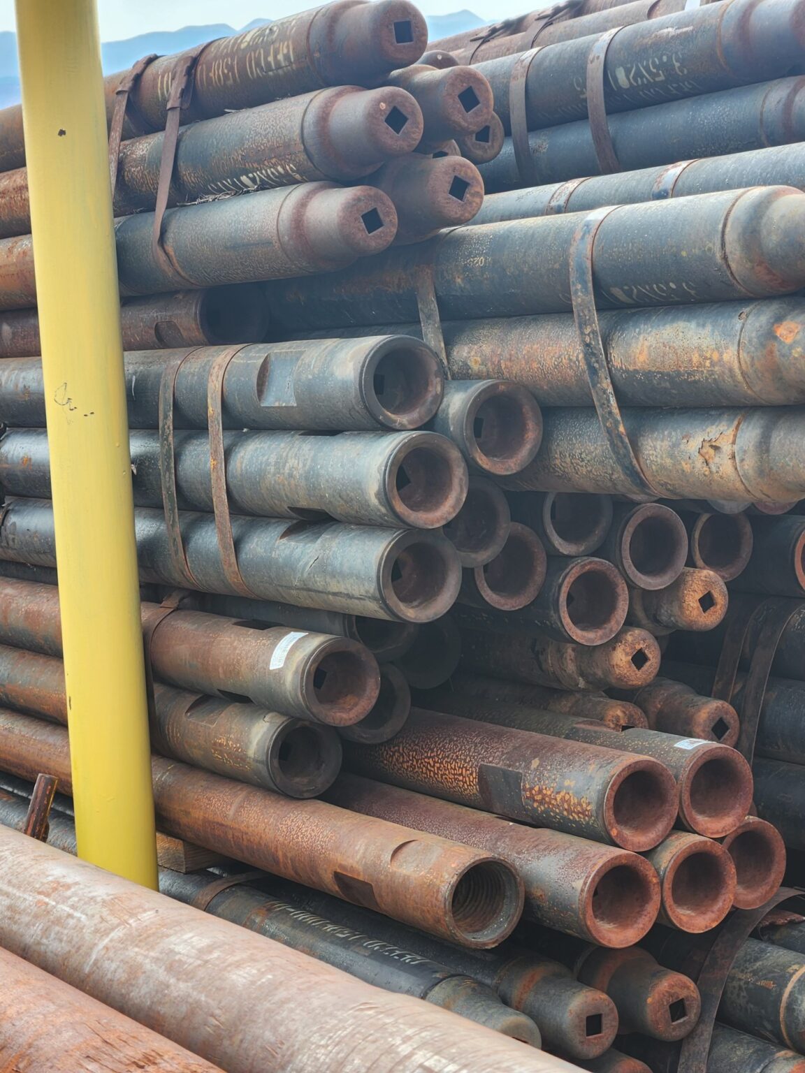 3 1/2" X 15' Flush Joint Drill Pipe (NEW / UNUSED) Beeman Equipment Sales