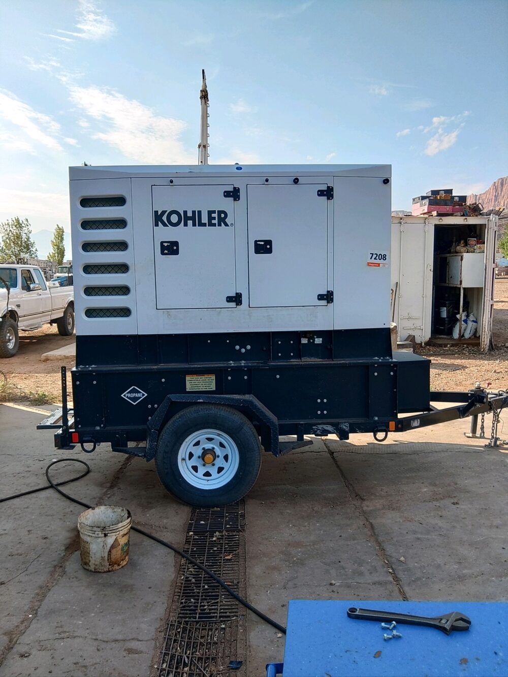 2016 Kohler 56KW Generator Trailer