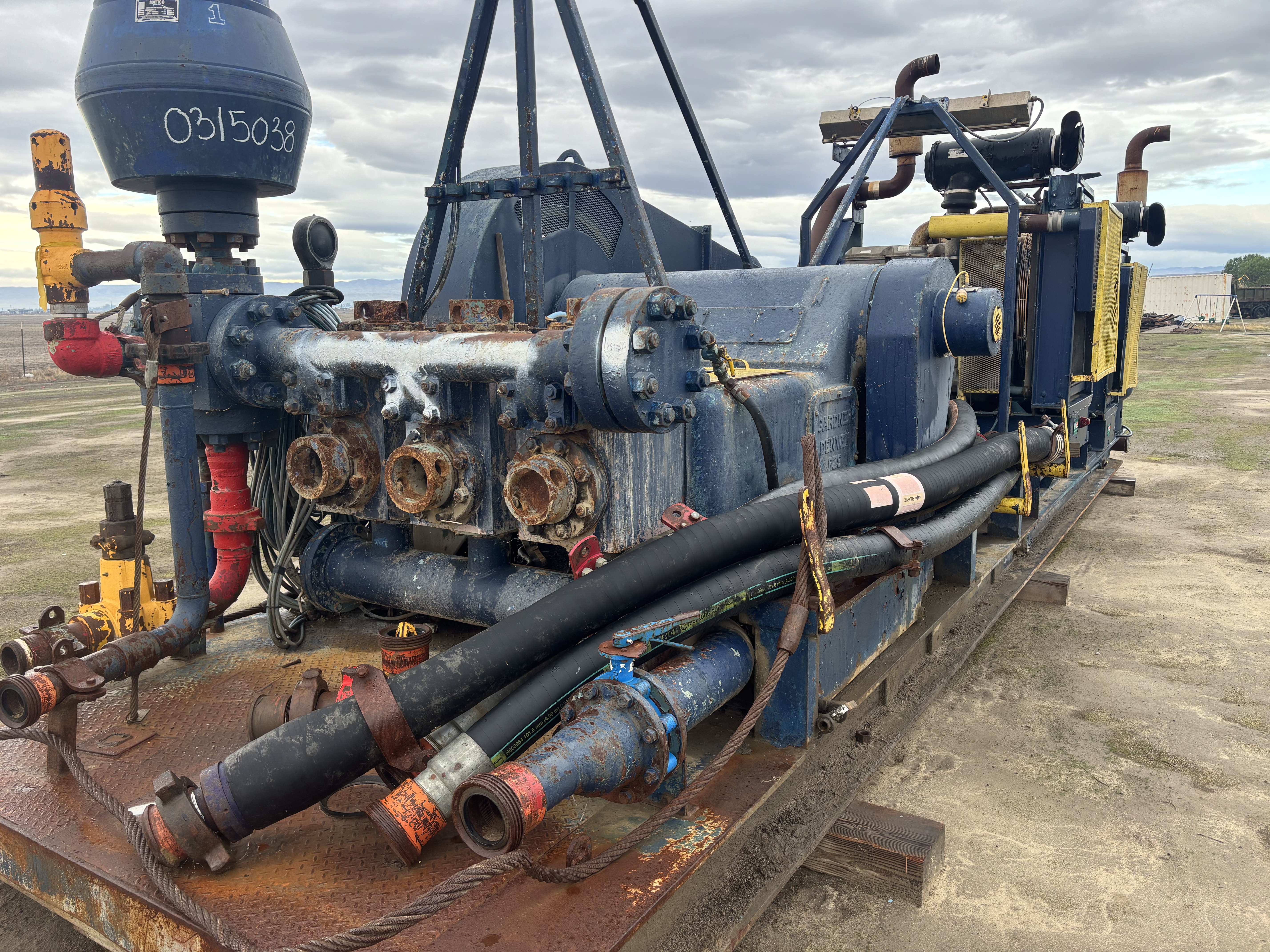 Gardner Denver PZ9 Triplex Pump - Beeman Equipment Sales