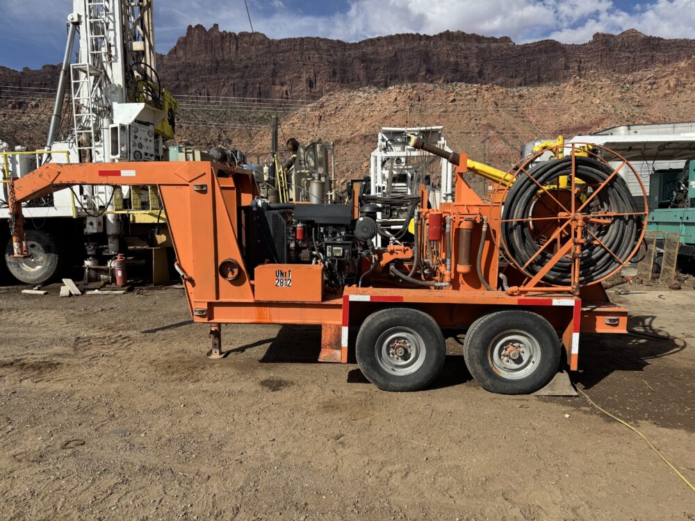 KING OIL TOOLS 85 TON TRAILER MTD POWER SWIVEL